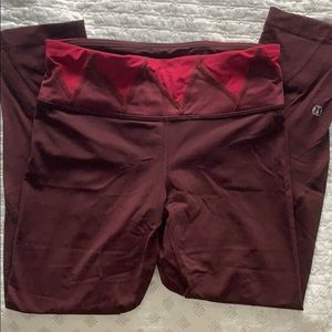 Lululemon Run inspire crops size 4